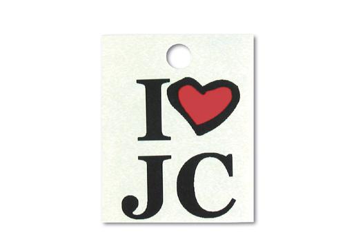 Tattoo "I love JC"